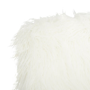 Safavieh Whitney Office Chair Faux Sheepskin Leg Swivel White Gold Metal Electroplating Iron OCH4505B 889048295315