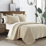 Babe Beige Queen 7pc Quilt Set