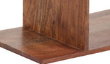 Porter Designs Portola Solid Acacia Wood Transitional Bookcase Brown 10-108-01-1212