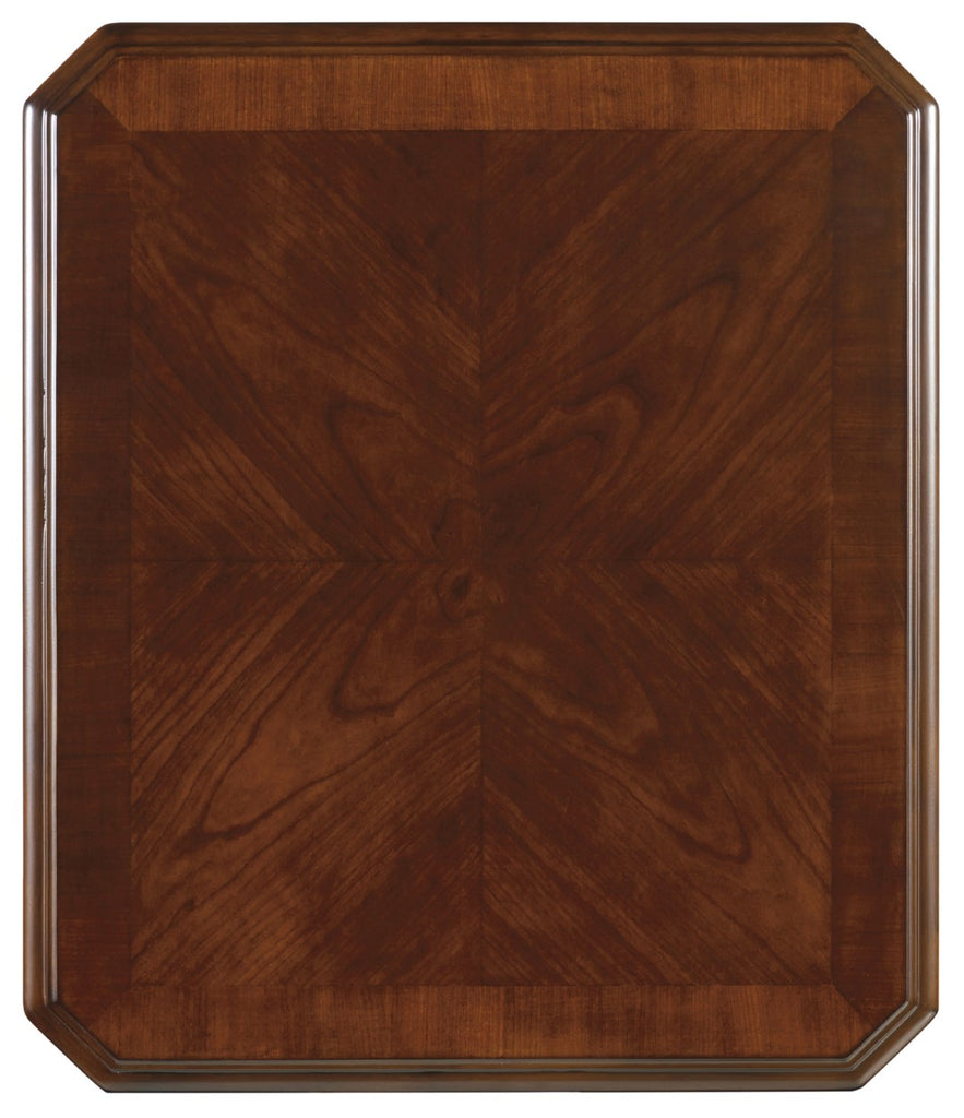 Hooker Furniture Brookhaven Traditional/Formal Hardwood Solids with Cherry Veneers End Table 281-80-113