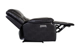 Porter Designs Ennis Triple Power Transitional Recliner Black 03-202C-17-4830