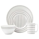 Charlotte Street Grey North™ 4-Piece Place Setting