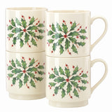 Lenox Hosting The Holidays™ 4-Piece Stackable Mug Set 853763