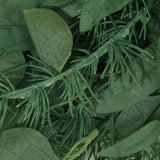 Loveren 24.5" Eucalyptus and Fir Artificial Wreath, Green Noble House