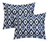 Normani Navy Queen 4pc Duvet Set