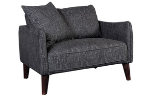 Porter Designs Asher Mid-Century Modern Modern Chair Gray 01-33C-03-5203