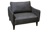 Porter Designs Asher Mid-Century Modern Modern Chair Gray 01-33C-03-5203
