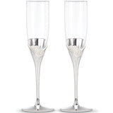 True Love 2-Piece Toasting Flute Set