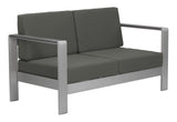 Cosmopolitan 100% Olefin, Aluminum, Polyethylene Modern Commercial Grade Sofa