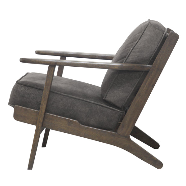 Albert Accent Chair - Contemporary Plush Seating with Solid Oak Frame for Modern Living Spaces