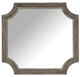 True Vintage Traditional-Formal Shaped Mirror In Hardwood Solids, Resin And Mirror