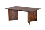 Porter Designs Cambria Solid Sheesham Wood Modern Coffee Table Gray 05-116-02-8400M-KIT