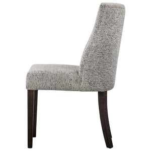 New Paris Fabric Chair Set of 2 - Modern Design with Elegant Upholstery for Stylish Dining Spaces
