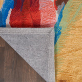 Nourison Symmetry SMM11 Contemporary Handmade Tufted Indoor Area Rug Multicolor 7'9" x 9'9" 99446034281