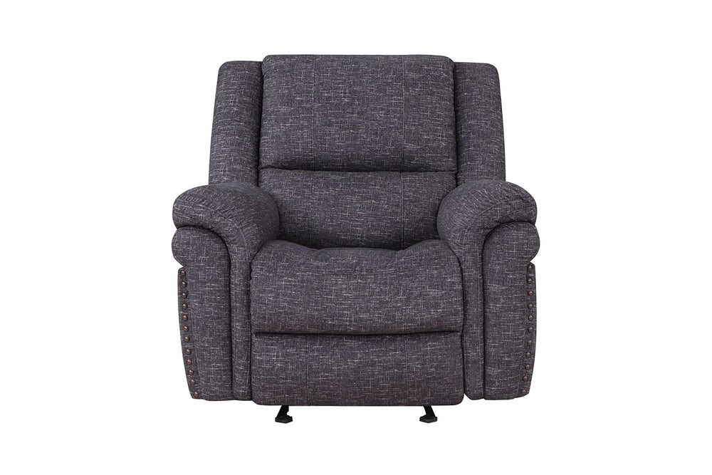 Porter Designs Socorro Gliding Contemporary Recliner Gray 03-201-17-7626