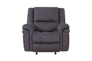 Porter Designs Socorro Gliding Contemporary Recliner Gray 03-201-17-7626