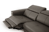 VIG Furniture Divani Casa Nella - Modern Dark Grey Leather Sofa w/ Electric Recliners VGKN-E9193-DKGRY VGKN-E9193-DKGRY