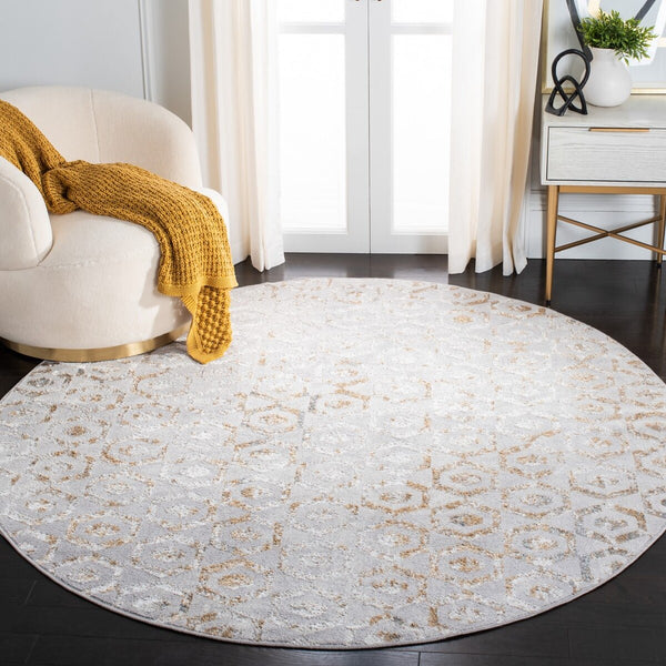 Safavieh Orchard 608 Power Loomed Polyester Contemporary Rug ORC608F-9