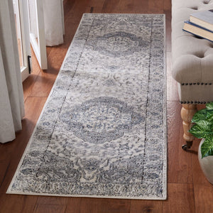 Oregon 800 Oregon 867 Traditional Power Loomed 80%Polypropylene, 20%Polyester Rug Ivory / Grey