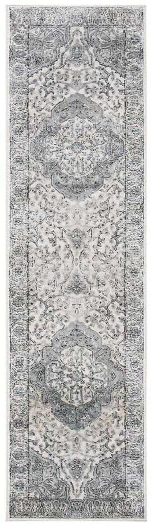 Oregon 800 Oregon 867 Traditional Power Loomed 80%Polypropylene, 20%Polyester Rug Ivory / Grey