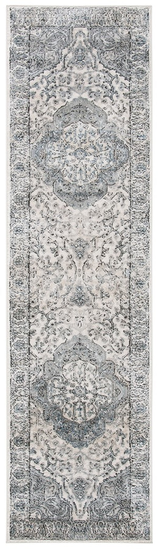 Oregon 800 Oregon 867 Traditional Power Loomed 80%Polypropylene, 20%Polyester Rug Ivory / Grey