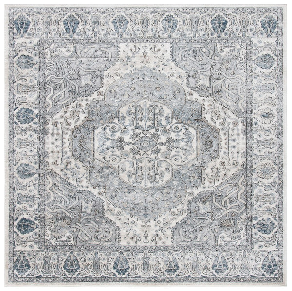 Oregon 800 Oregon 867 Traditional Power Loomed 80%Polypropylene, 20%Polyester Rug Ivory / Grey
