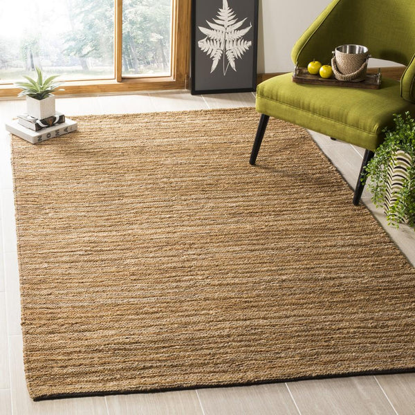 Organic Org111  Hand Knotted Jute Rug Natural
