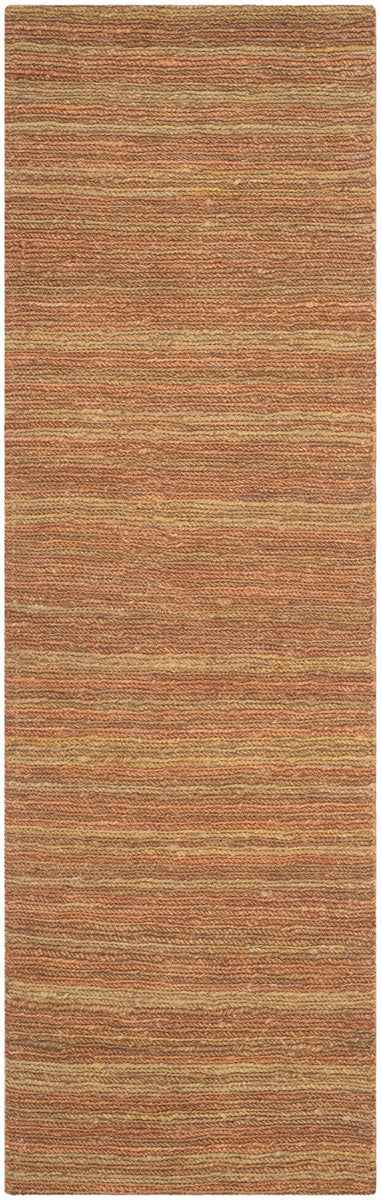 Organic Org114  Hand Knotted Jute Rug Gold