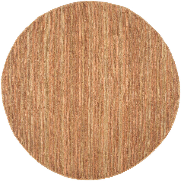 Organic Org114  Hand Knotted Jute Rug Gold