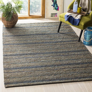Organic Org115  Not Available Jute Rug Blue