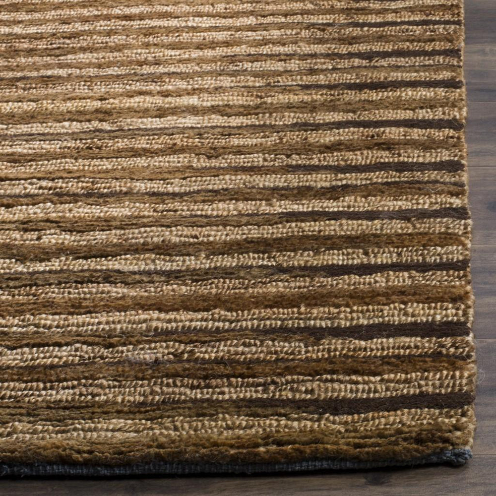 Organic Org211  Hand Knotted Jute Rug Natural