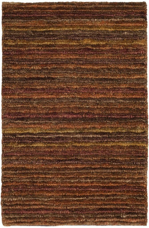 Organic Org212  Not Available Jute Rug Red / Multi