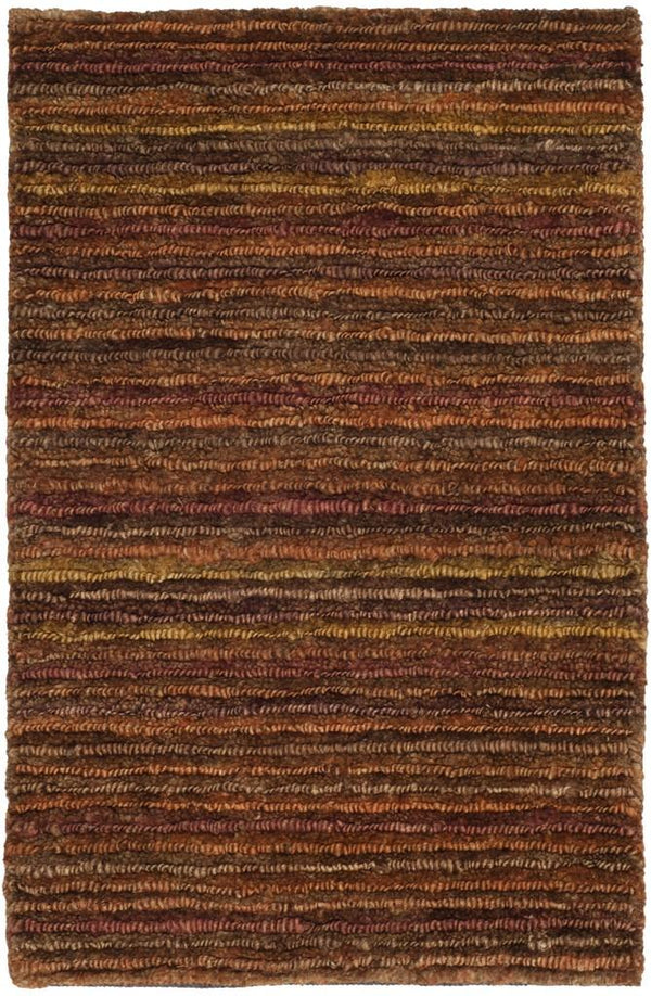 Organic Org212  Not Available Jute Rug Red / Multi
