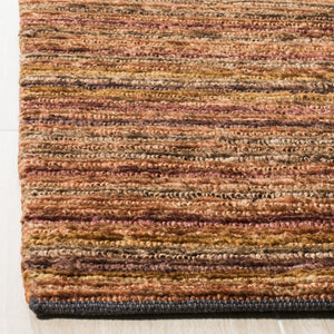 Organic Org212  Not Available Jute Rug Red / Multi