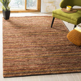 Organic Org212  Not Available Jute Rug Red / Multi
