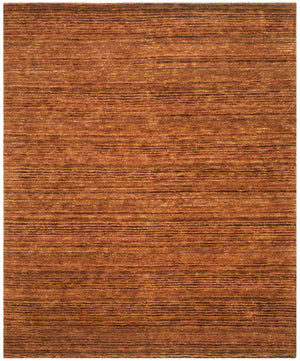 Organic Org212  Hand Knotted Jute Rug Red / Multi