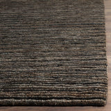 Organic Org215  Hand Knotted Jute Rug Charcoal / Charcoal