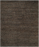 Organic Org215  Hand Knotted Jute Rug Charcoal / Charcoal