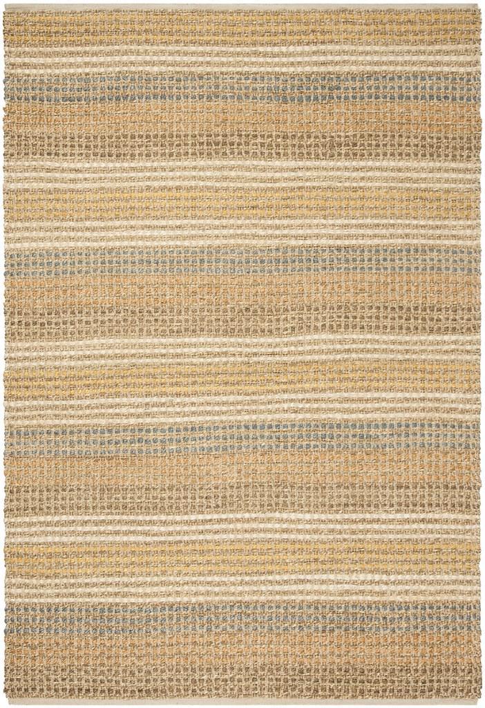 Organic Org411  Hand Knotted Jute Pile Rug Multi