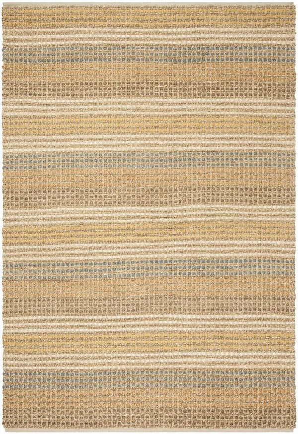 Organic Org411  Hand Knotted Jute Pile Rug Multi