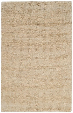 Organic 702  Hand Woven 100% Jute Pile Rug Light Beige
