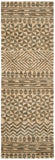 Organic 703  Hand Woven 100% Jute Pile Rug Slate / Natural