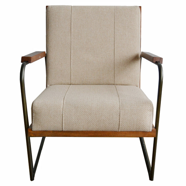 Damian Fabric Accent Chair Cardiff Tan