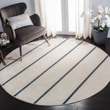 Orwell 300 Orwell 291 Contemporary Power Loomed Polypropylene Pile Rug Ivory / Navy