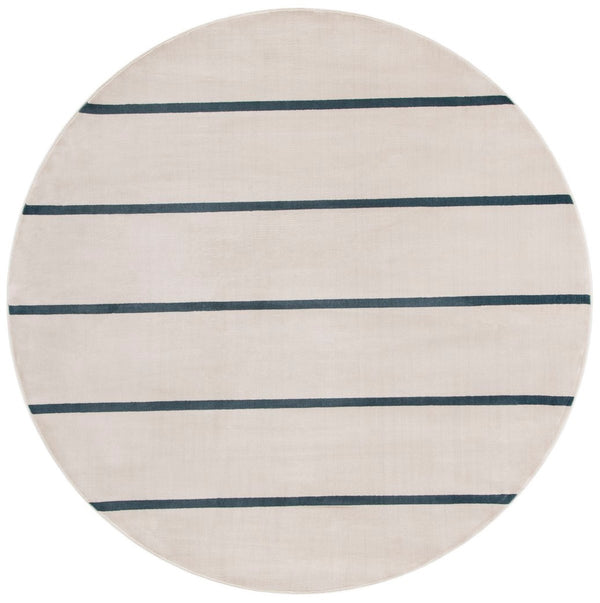 Orwell 300 Orwell 291 Contemporary Power Loomed Polypropylene Pile Rug Ivory / Navy