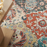Nourison Parisa PSA05 Bohemian Machine Made Loom-woven Indoor Area Rug Multicolor 7'9" x 9'9" 99446858641