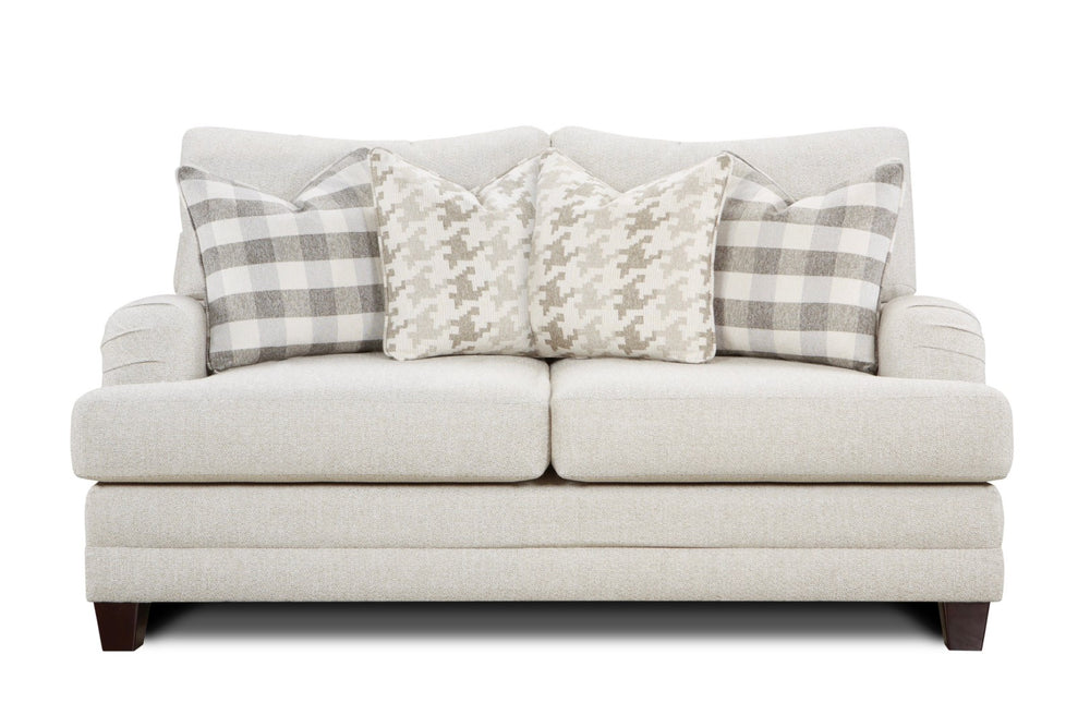 Fusion 4481 Farmhouse Loveseat 4481 Basic Wool Loveseat