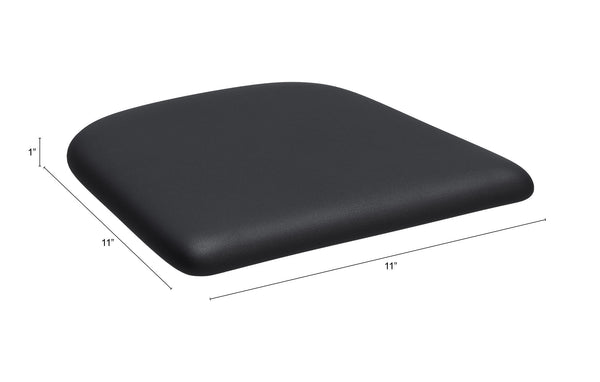 Zuo Modern Elio 100% Leather, Foam Modern Commercial Grade Cushions Black 100% Leather, Foam