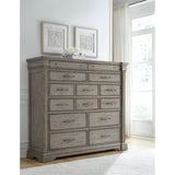 Pulaski Furniture Madison Ridge 14 Drawer Master Chest in Heritage Taupe P091127-PULASKI P091127-PULASKI