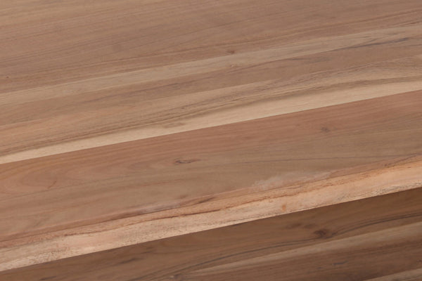 Porter Designs Portola Solid Acacia Wood Transitional Coffee Table Natural 05-108-02-5012